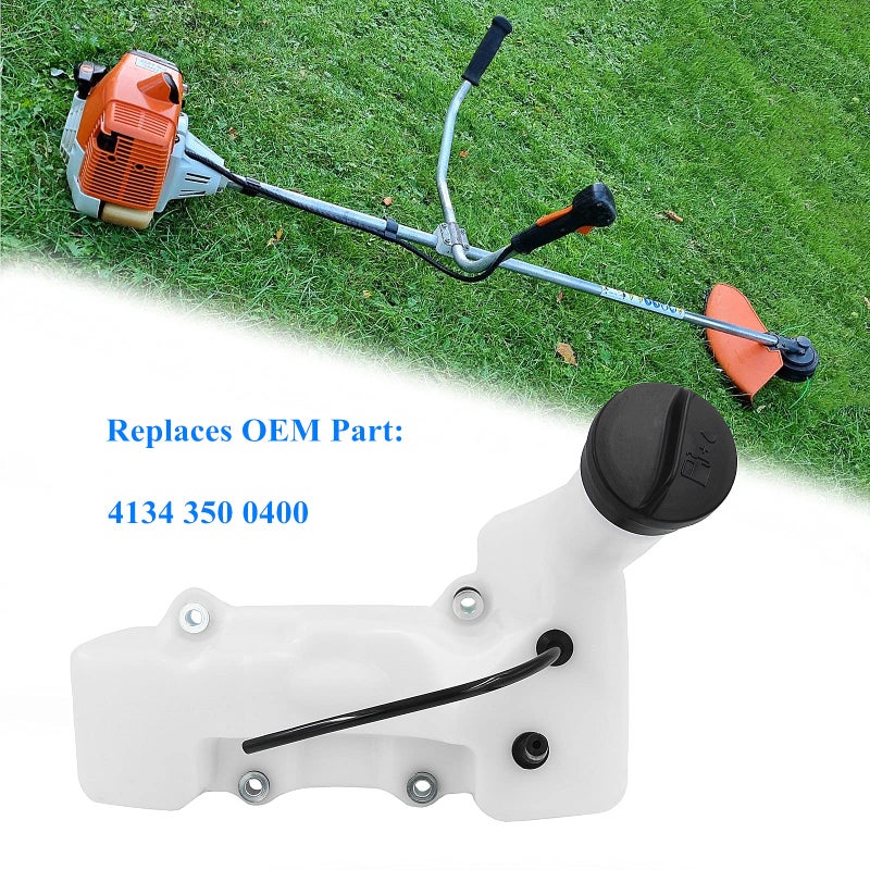 AILEETE Gas Fuel Tank Assembly 4134 350 0400 for Stihl FS120 FS200 FS250 FS250R FS300 FS350 FR350 FR450 FR480 FT250 HT250 BT120C BT121 SP200 Brushcutters & Trimmers - Image 5